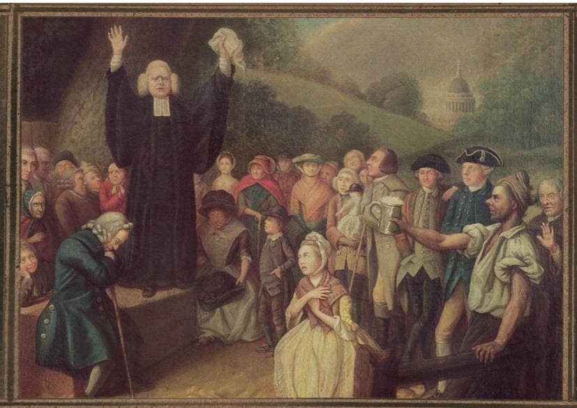 George Whitefield Arrives in America